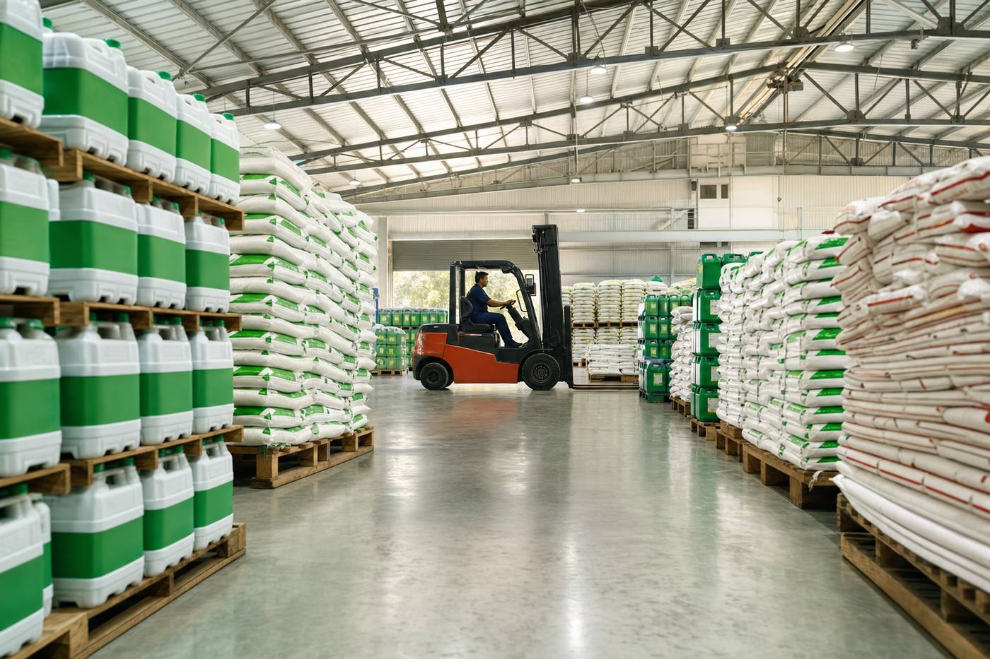 Kho hàng và hệ thống phân phối của Agro Best